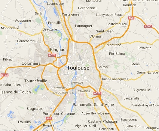 carte toulouse toilettage